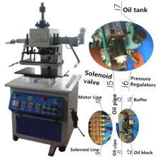 Tam-320-H Pneumatische Hydraulische Druck Leder Kunststoff Gummi Holz Präge Beschichtung Heißprägen Maschine